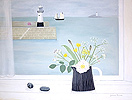 'St. Ives with wild flowers' by Gemma Pearce
